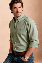 Camisa Harbor Cuadros - Slim Fit - Poplin
