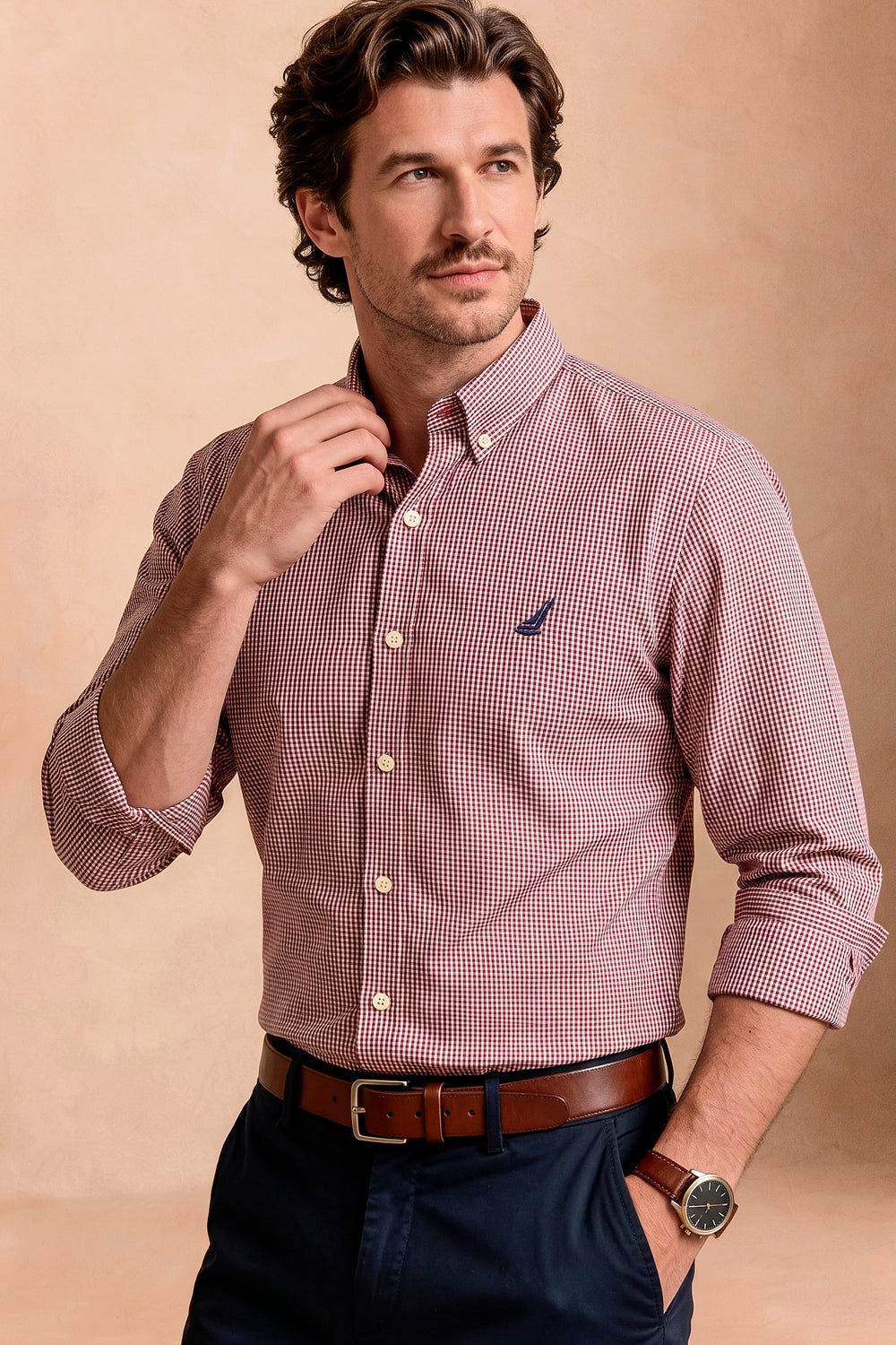 Camisa Harbor Cuadros - Slim Fit - Poplin