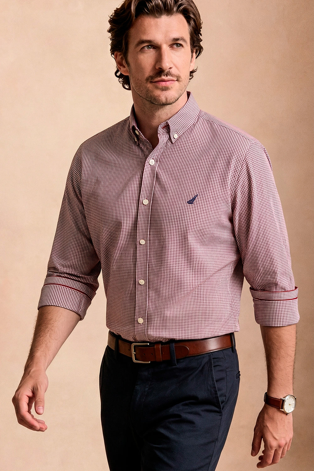 Camisa Harbor Cuadros - Slim Fit - Poplin