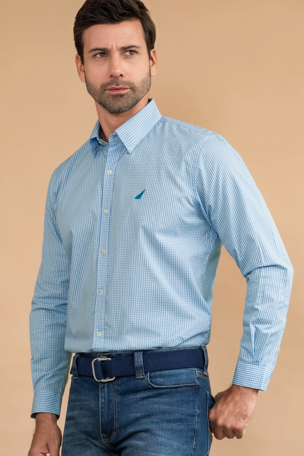 Camisa Harbor Cuadros - Slim Fit - Poplin