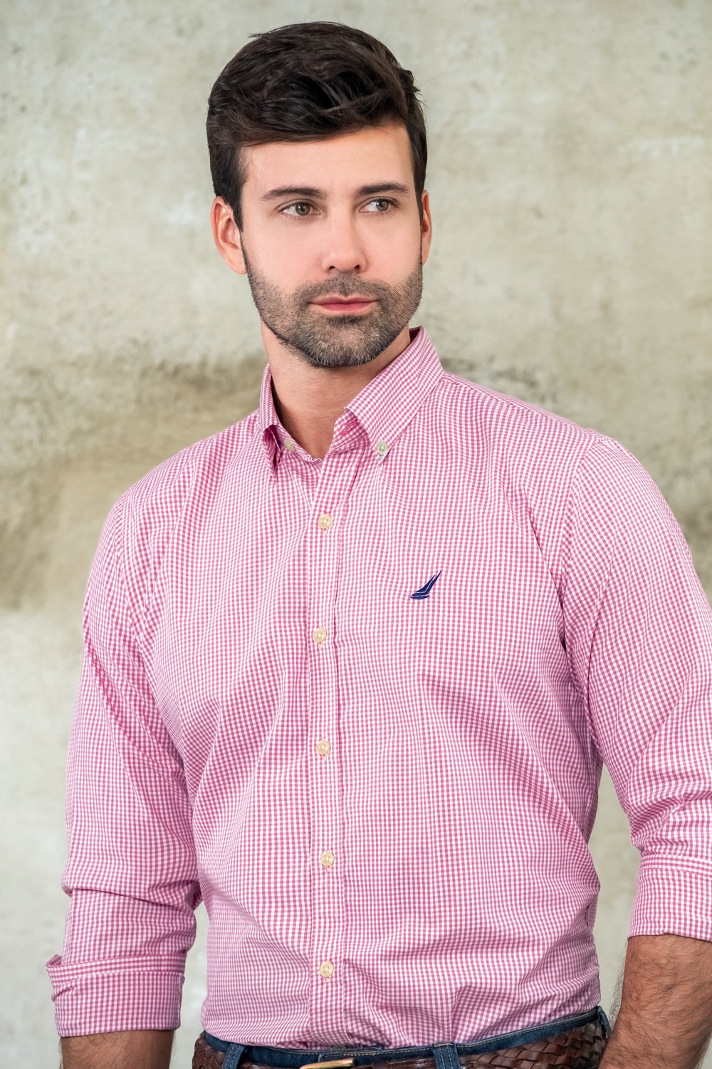 Camisa Harbor Cuadros - Slim Fit - Poplin