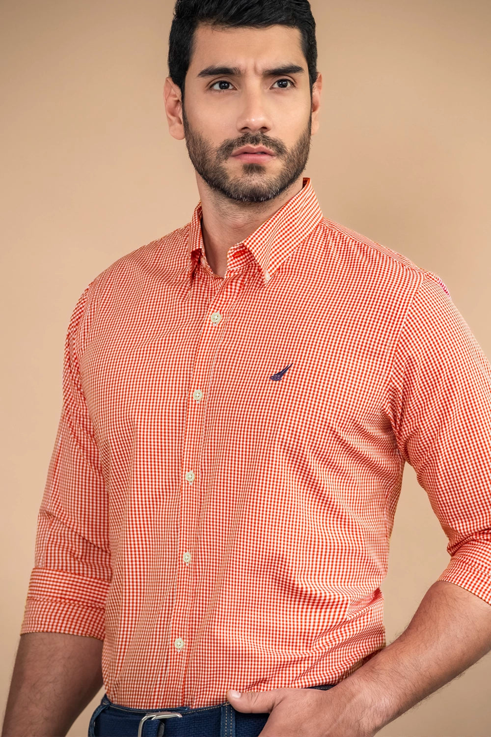 Camisa Harbor Cuadros - Slim Fit - Poplin