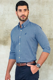 Camisa Harbor Cuadros - Slim Fit - Poplin