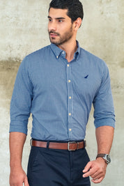 Camisa Harbor Cuadros - Slim Fit - Poplin