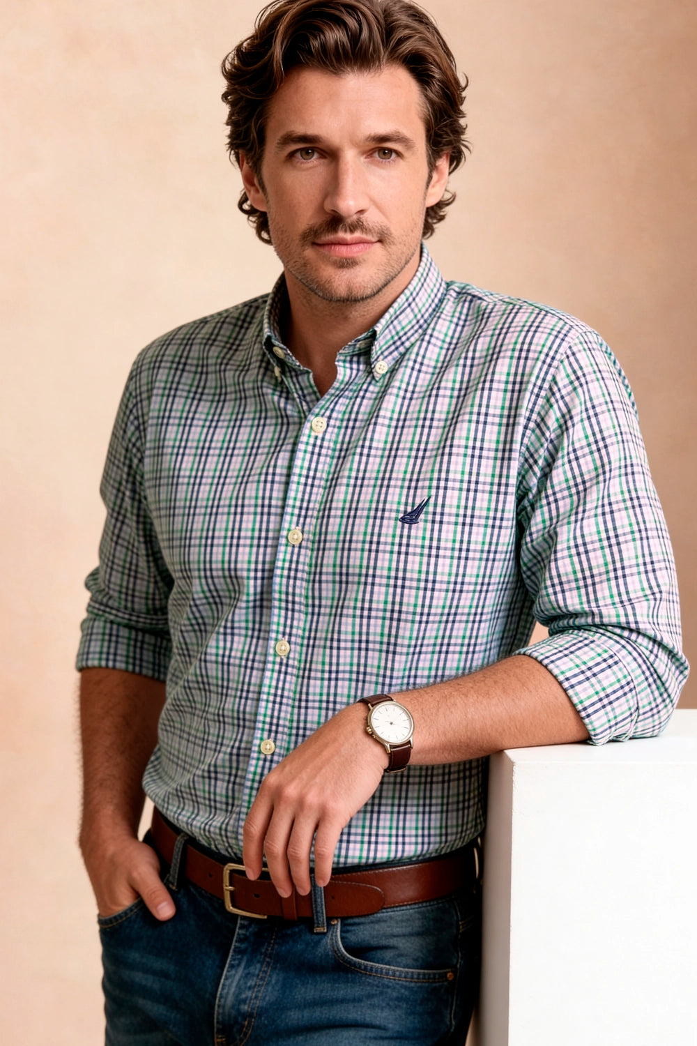 Camisa Baltimore Cuadros - Slim Fit