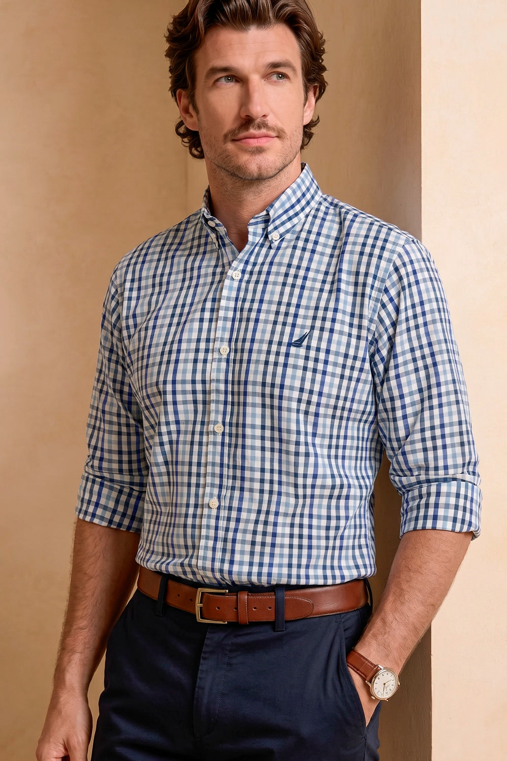 Camisa Baltimore Cuadros - Slim Fit