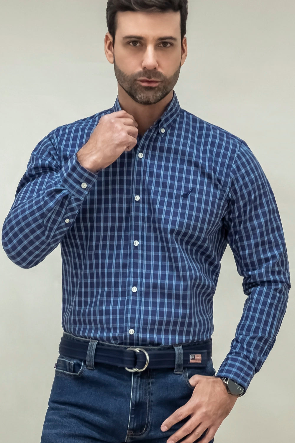 Camisa Baltimore Cuadros - Slim Fit