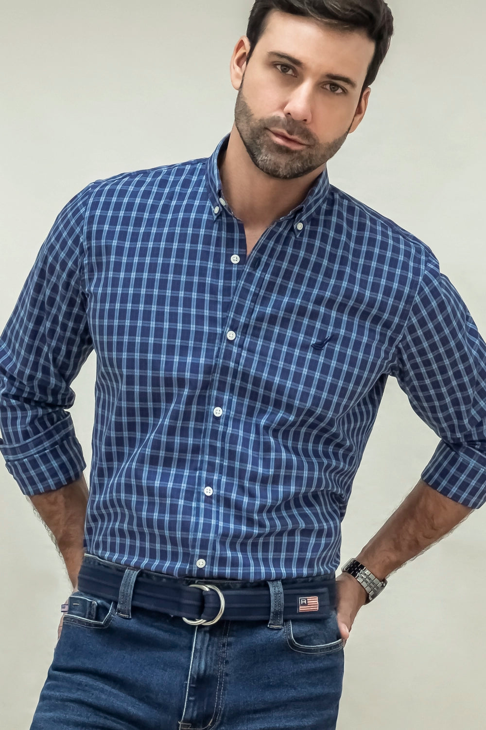Camisa Baltimore Cuadros - Slim Fit