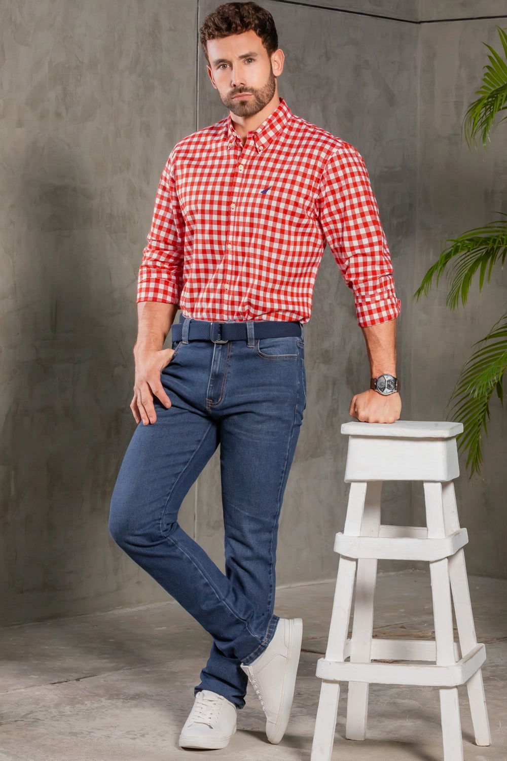 Camisa Bradford Cuadros - Slim Fit - Algodón