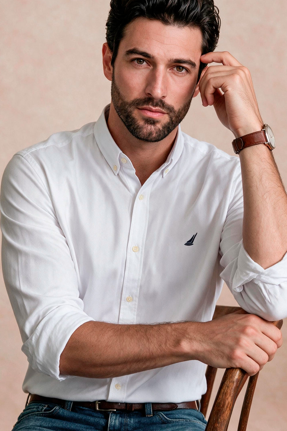 Camisa Princeton - Slim Fit - Poplin