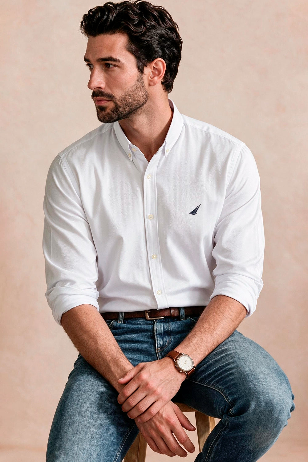 Camisa Princeton - Slim Fit - Poplin