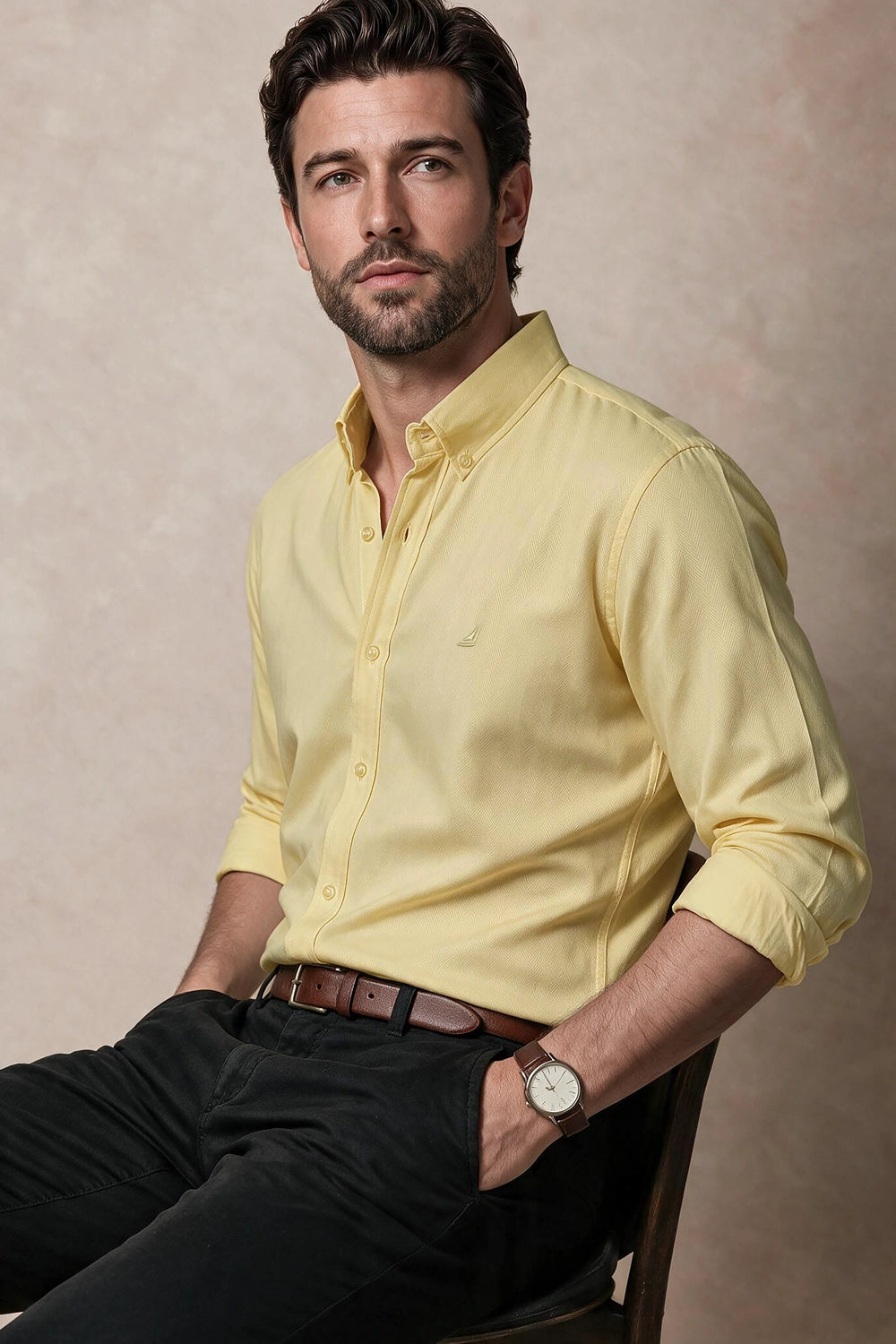 Camisa Princeton - Slim Fit - Poplin