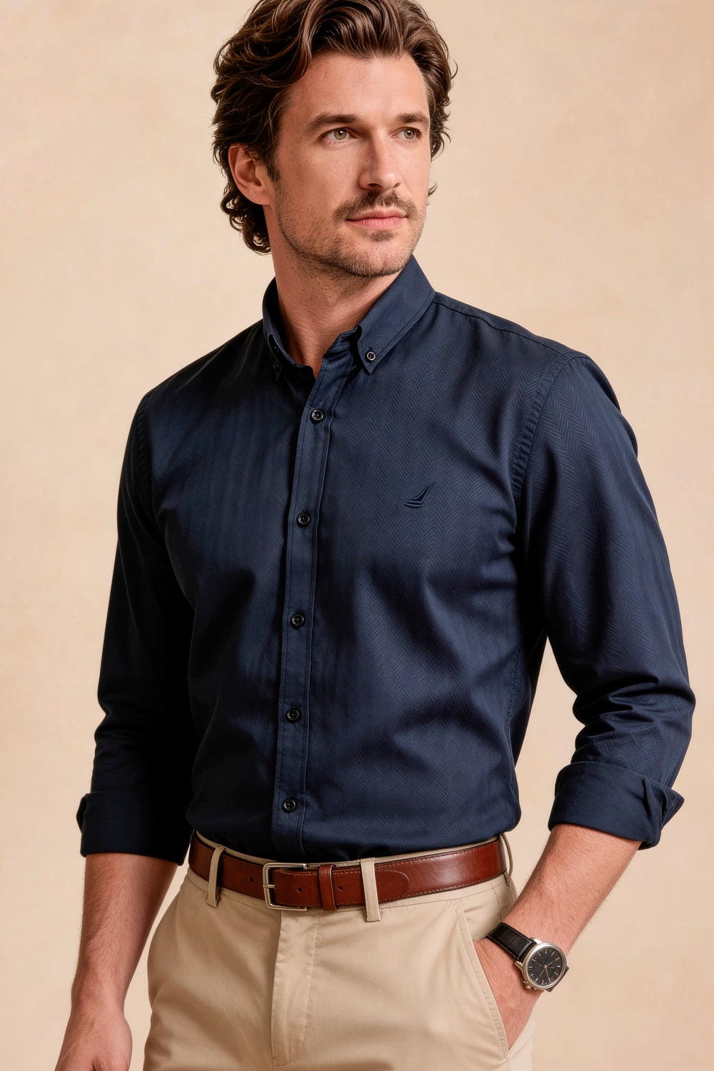 Camisa Princeton - Slim Fit - Poplin