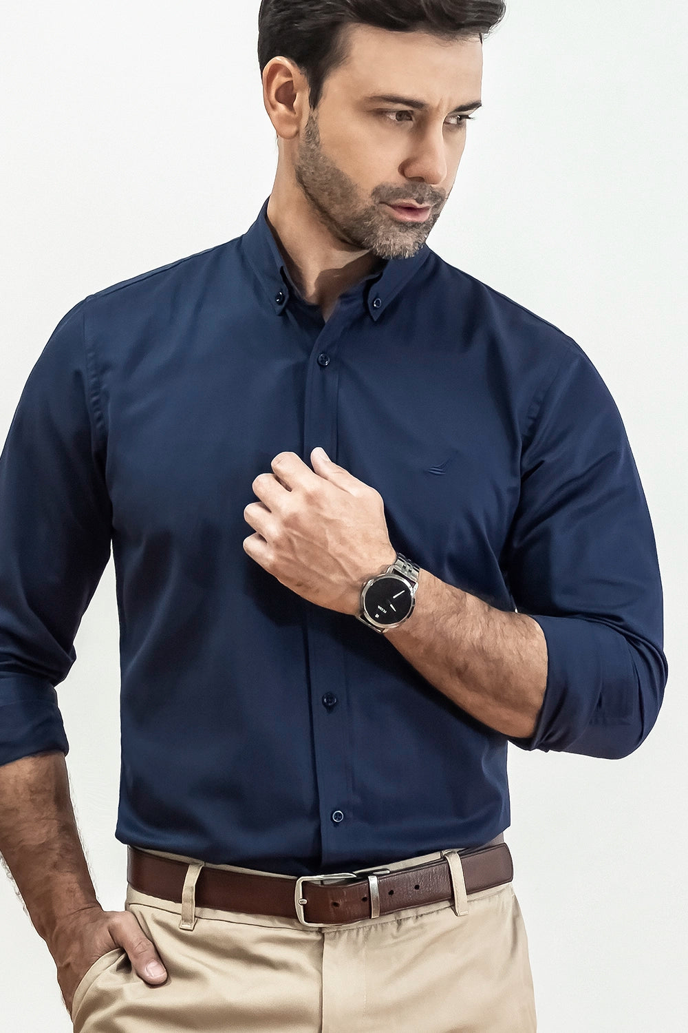 Camisa Princeton - Slim Fit - Poplin