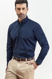 Camisa Princeton - Slim Fit - Poplin
