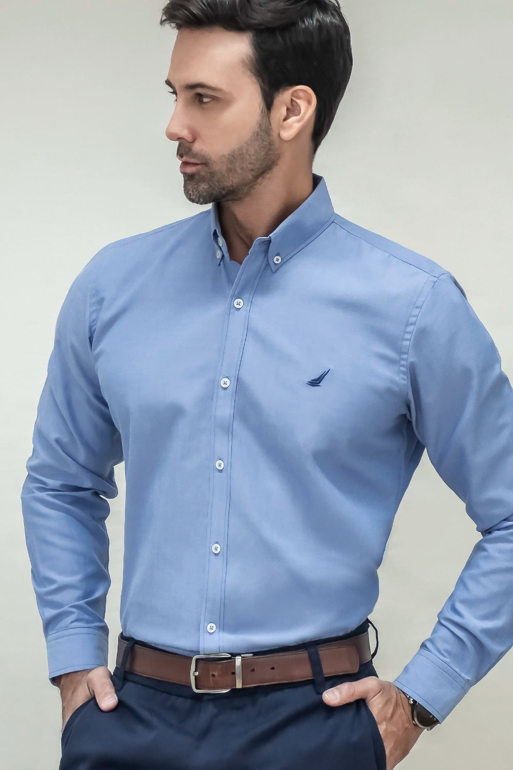 Camisa Princeton - Slim Fit - Poplin