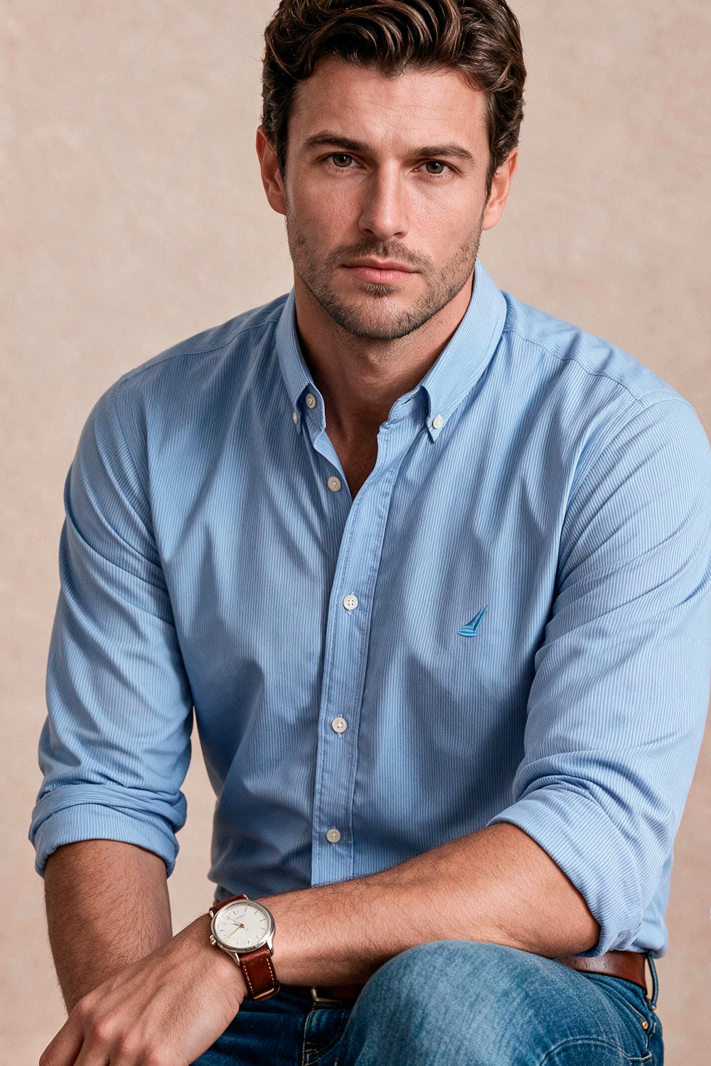 Camisa Philadelphia Rayas - Slim Fit - Poplin