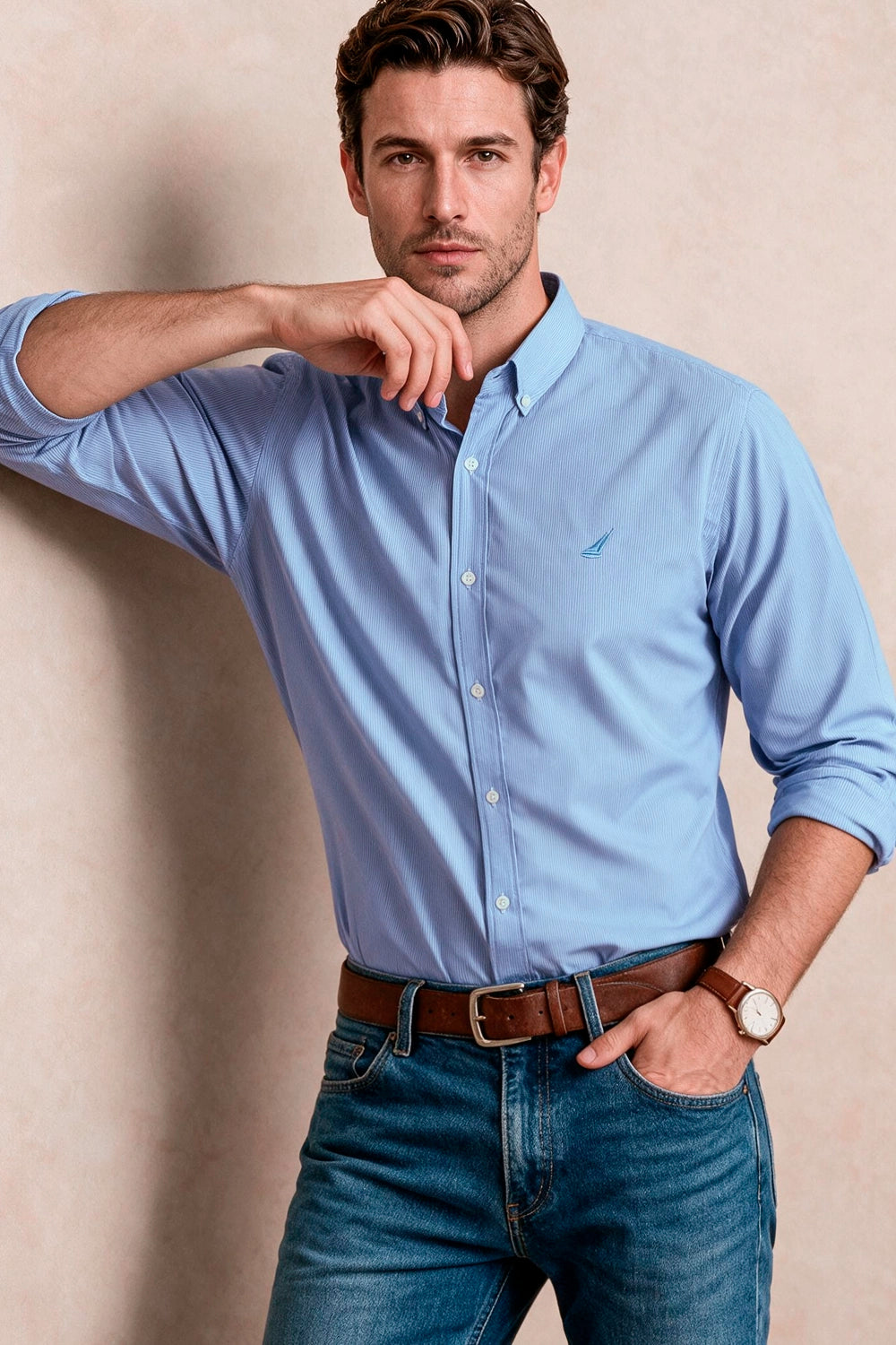 Camisa Philadelphia Rayas - Slim Fit - Poplin