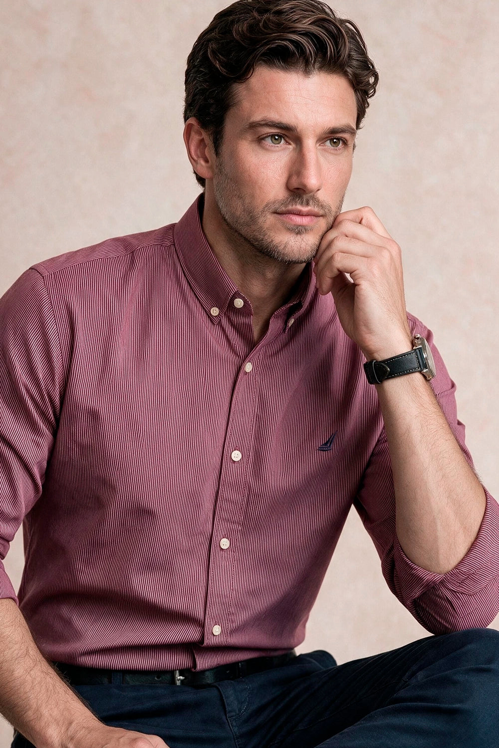 Camisa Philadelphia Rayas - Slim Fit - Poplin