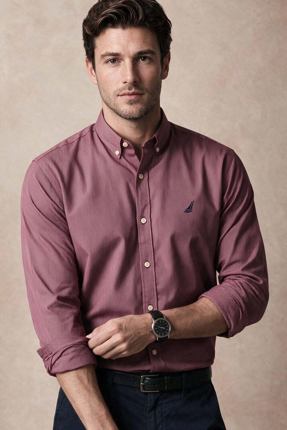 Camisa Philadelphia Rayas - Slim Fit - Poplin