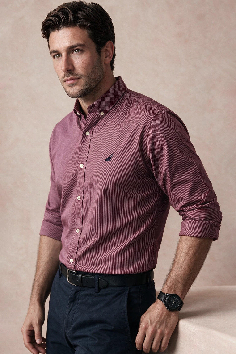 Camisa Philadelphia Rayas - Slim Fit - Poplin