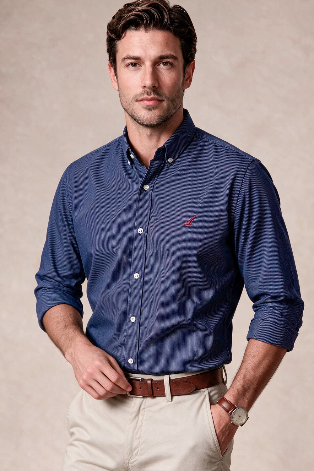Camisa Philadelphia Rayas - Slim Fit - Poplin