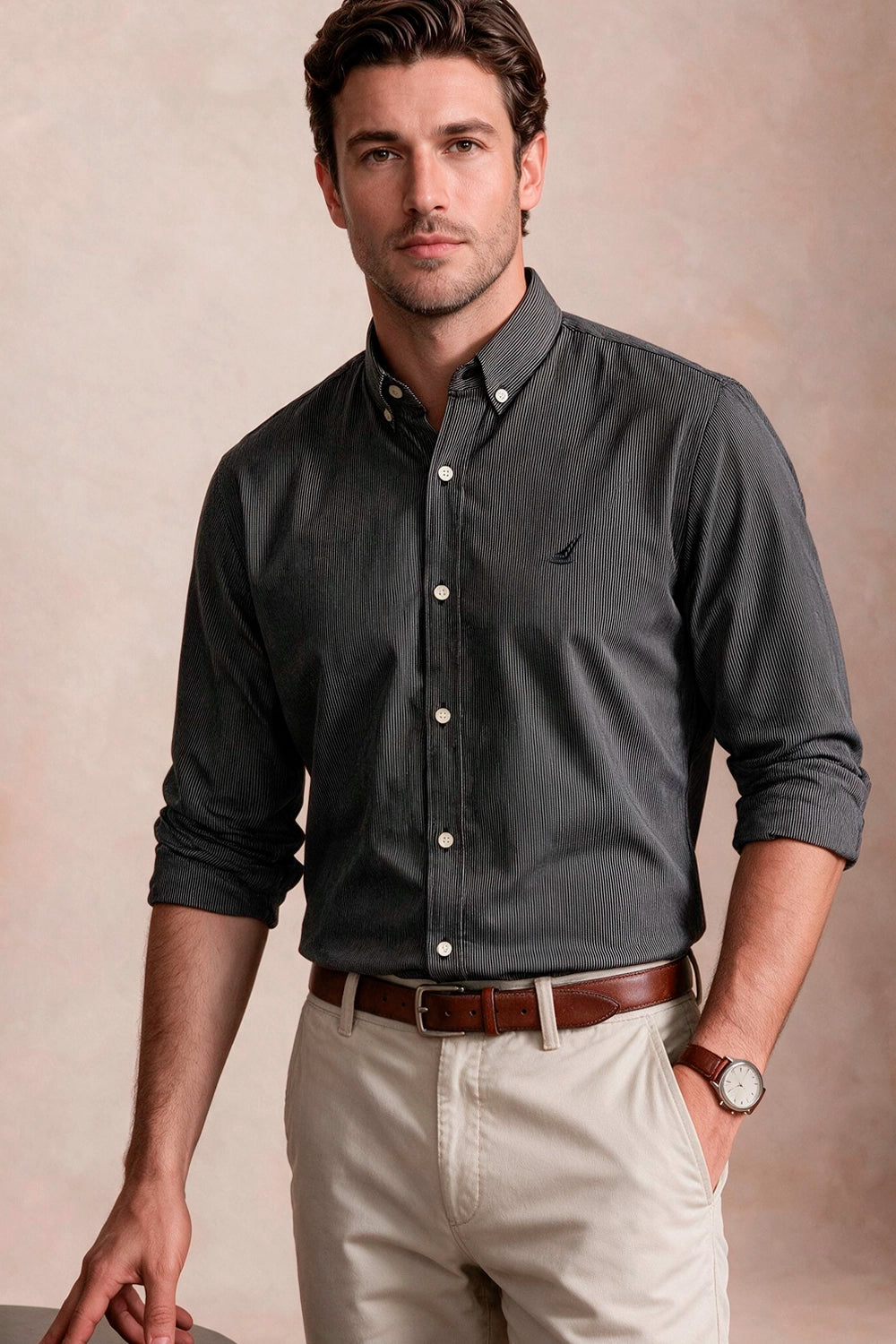 Camisa Philadelphia Rayas - Slim Fit - Poplin