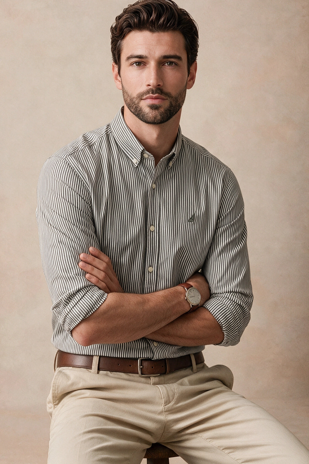 Camisa Boston Rayas - Slim Fit