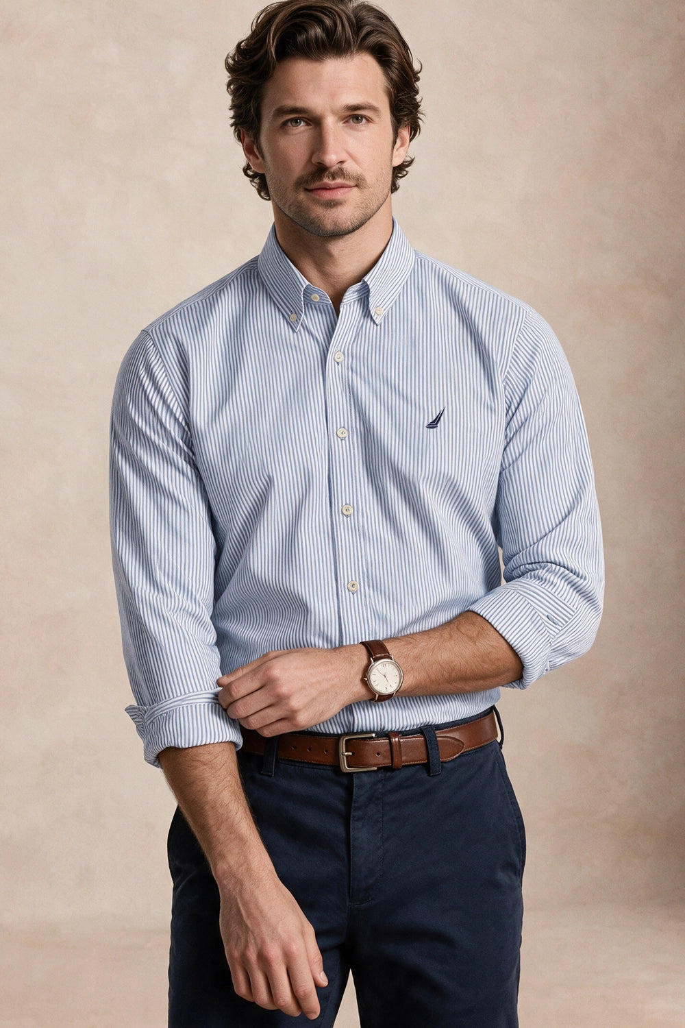 Camisa Newport Rayas - Slim Fit