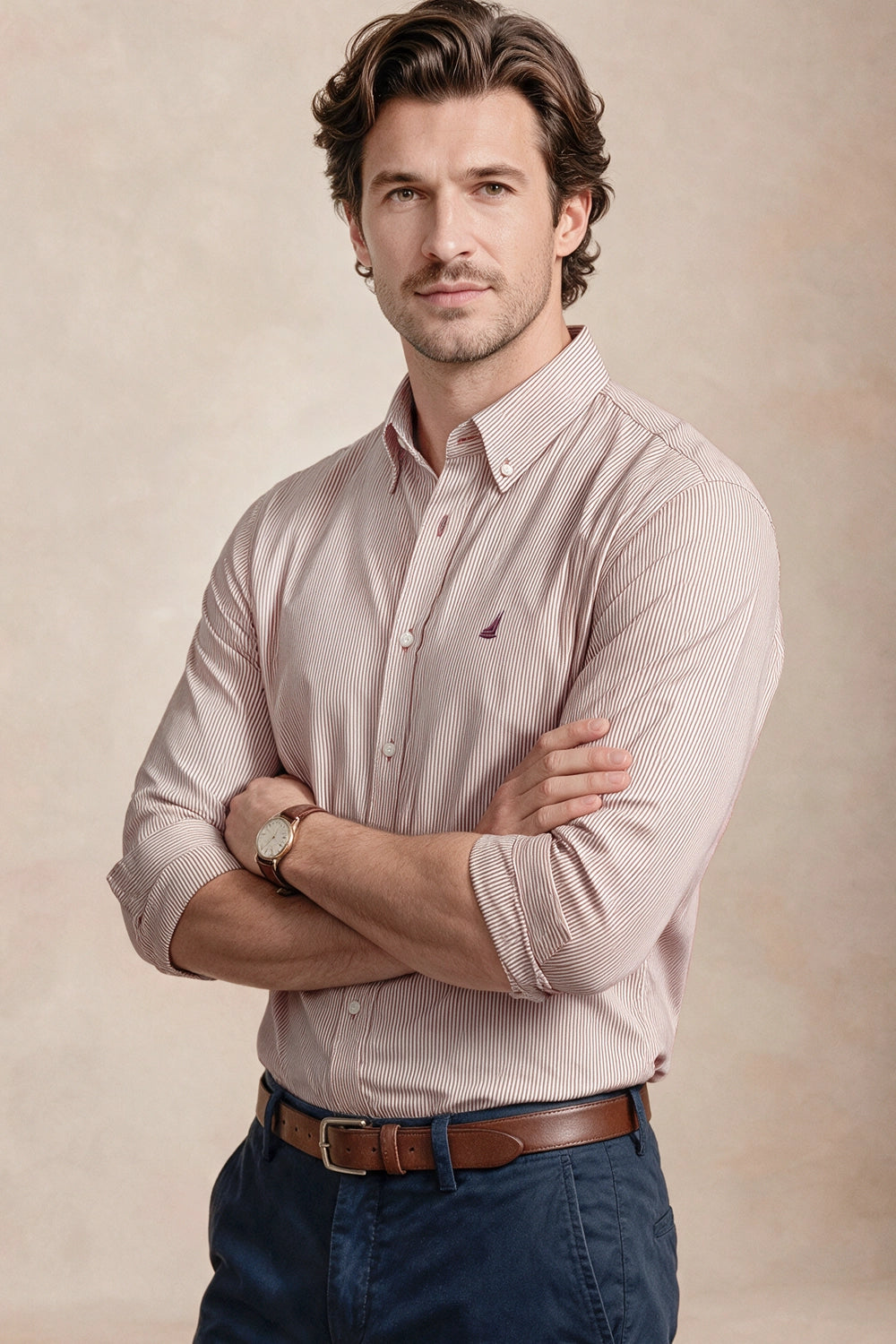 Camisa Newport Rayas - Slim Fit