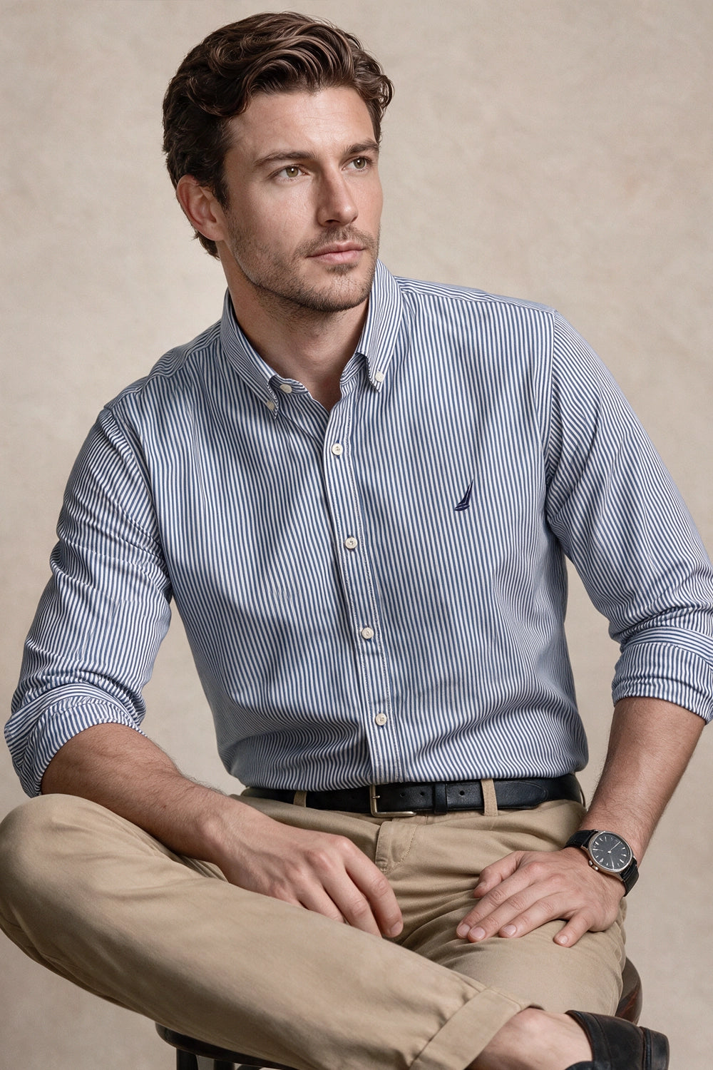 Camisa Newport Rayas - Slim Fit