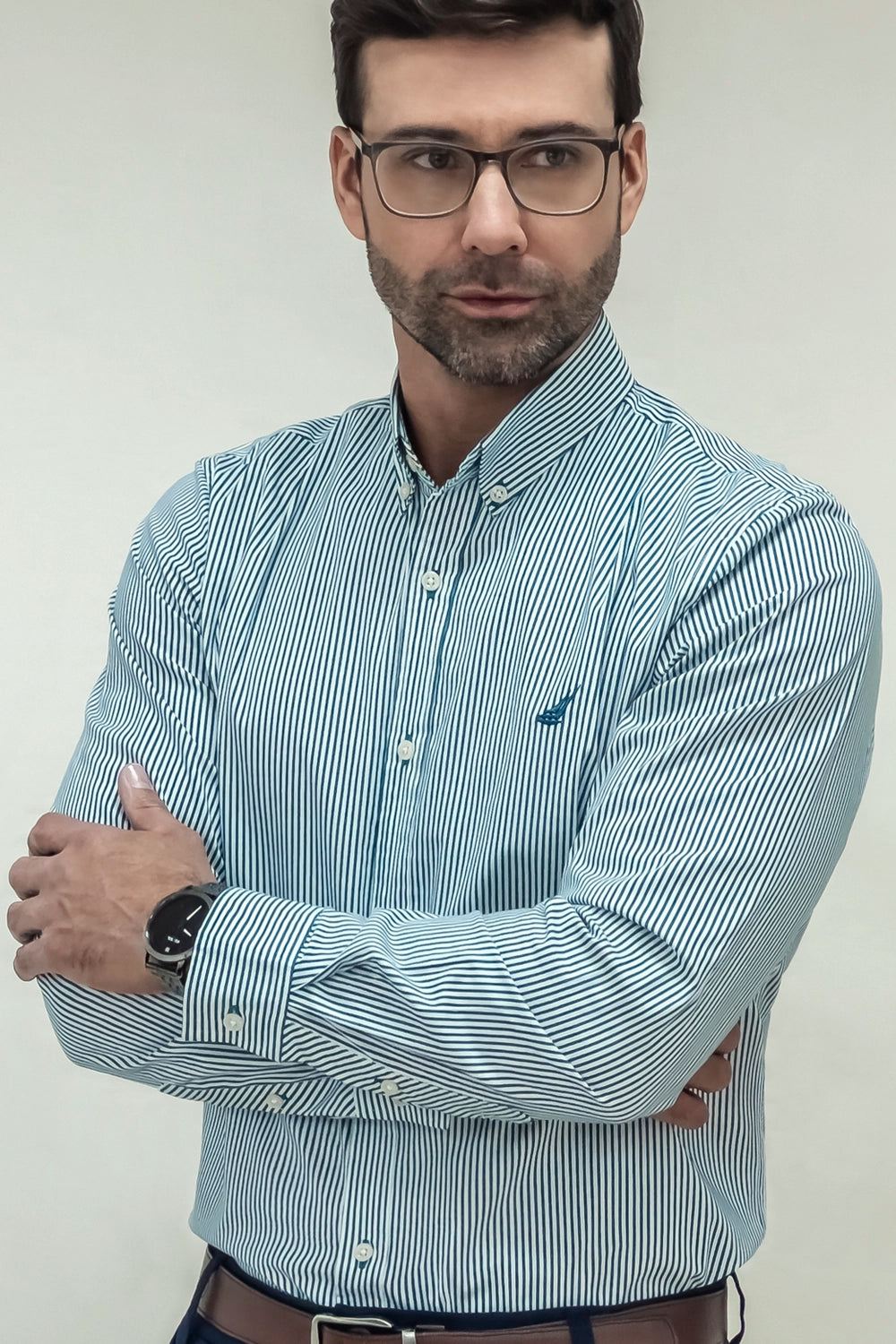 Camisa Portland Rayas - Slim Fit - Algodón Stretch