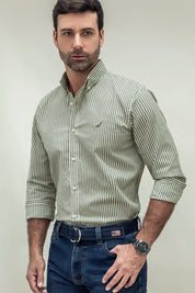 Camisa Portland Rayas - Slim Fit - Algodón Stretch