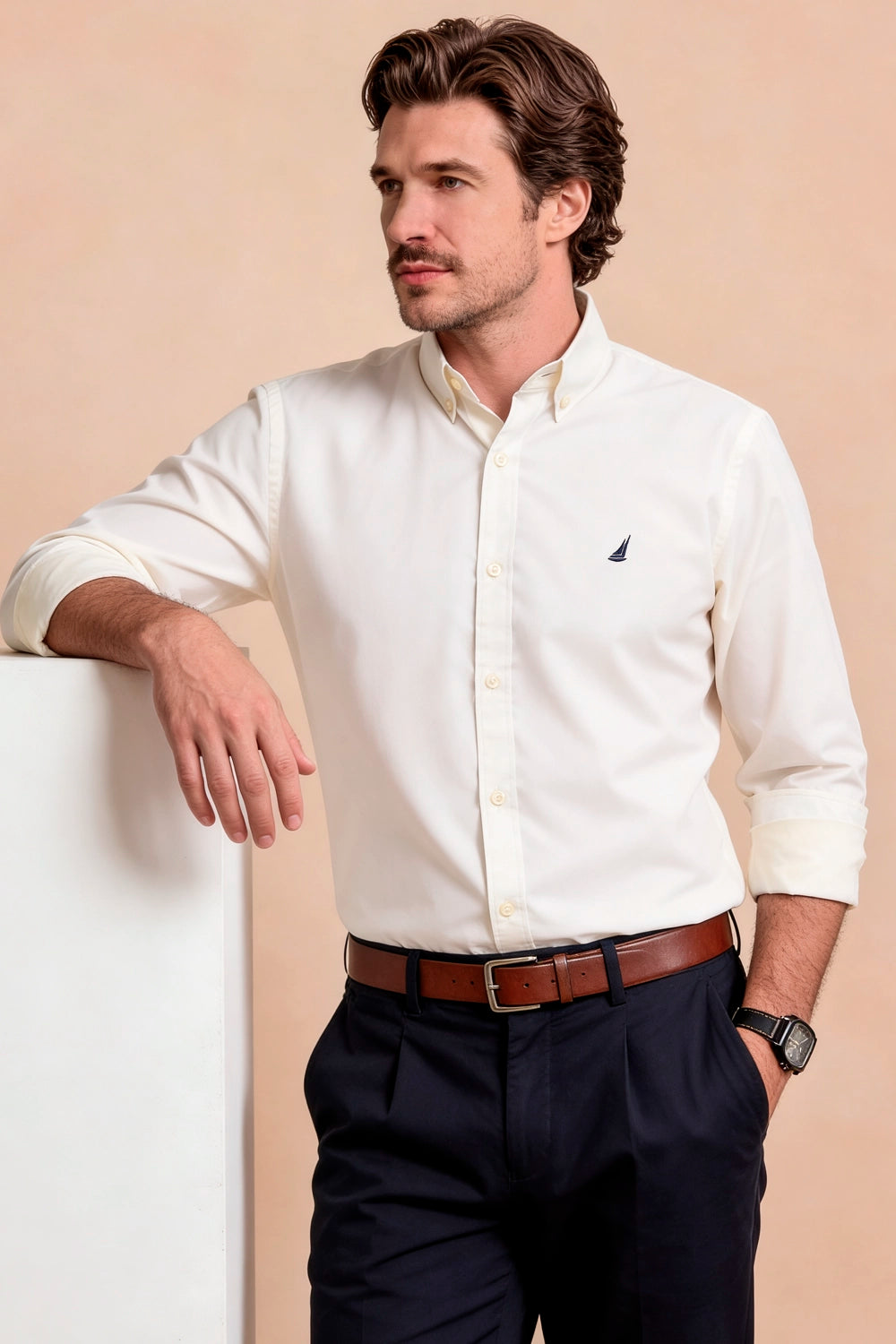 Camisa Ocean Line - Algodón
