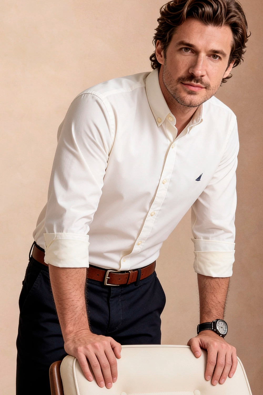 Camisa Ocean Line - Algodón