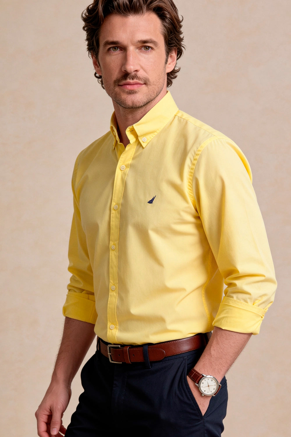Camisa Ocean Line - Algodón