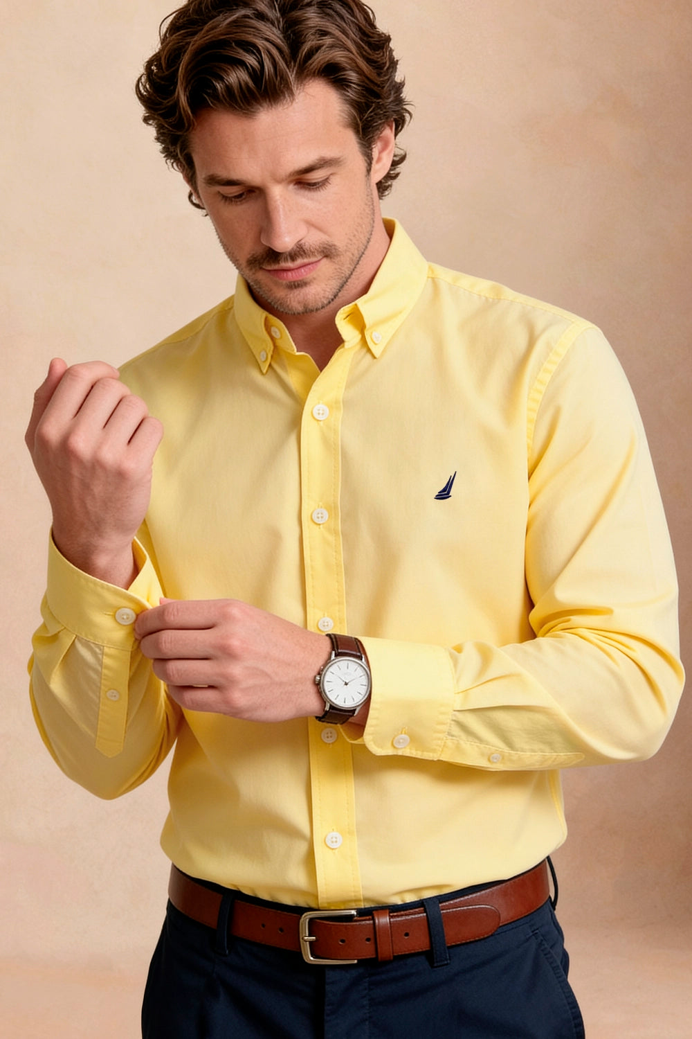 Camisa Ocean Line - Algodón