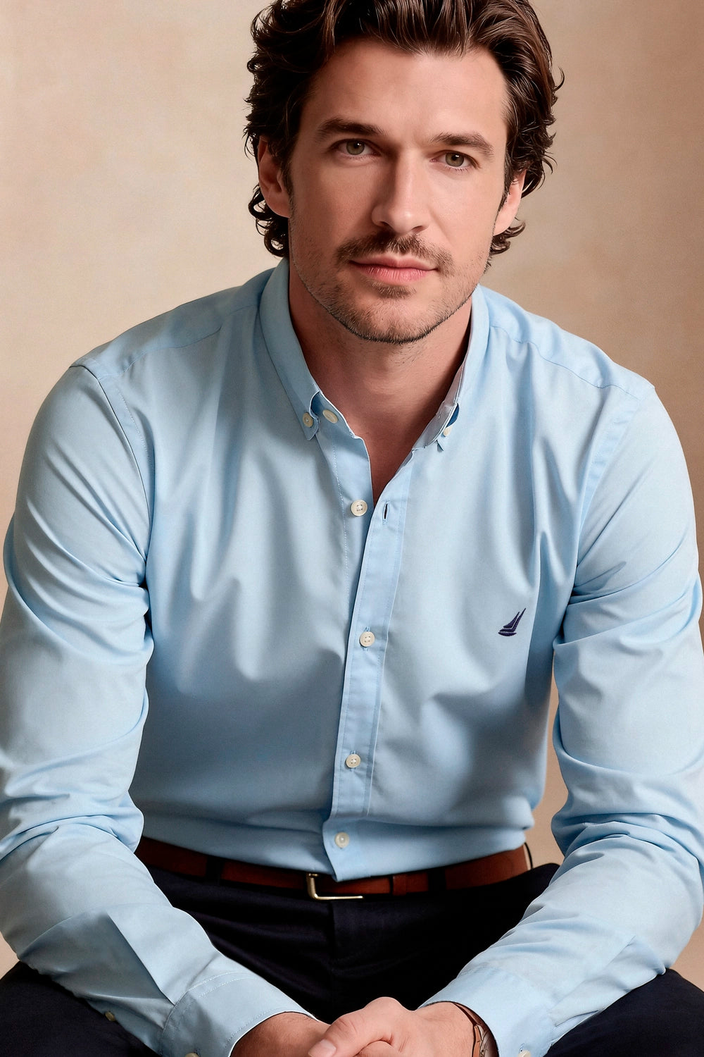 Camisa Ocean Line - Algodón