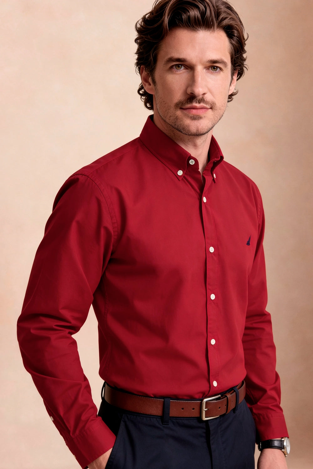Camisa Ocean Line - Algodón