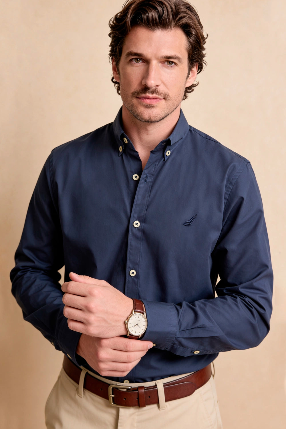 Camisa Ocean Line - Algodón