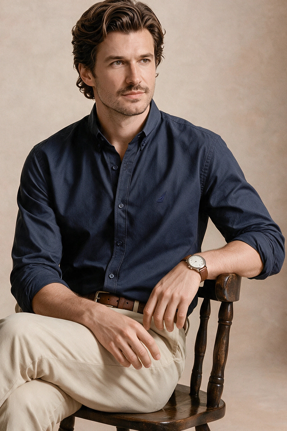 Camisa Ocean Line - Algodón