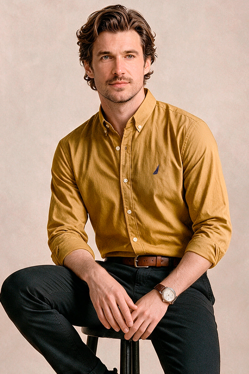 Camisa Ocean Line - Algodón