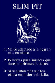 Camisa Boise Cuadros - Slim Fit - Algodón