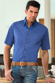 Camisa Blue Navigation - Slim Fit - Algodón Stretch