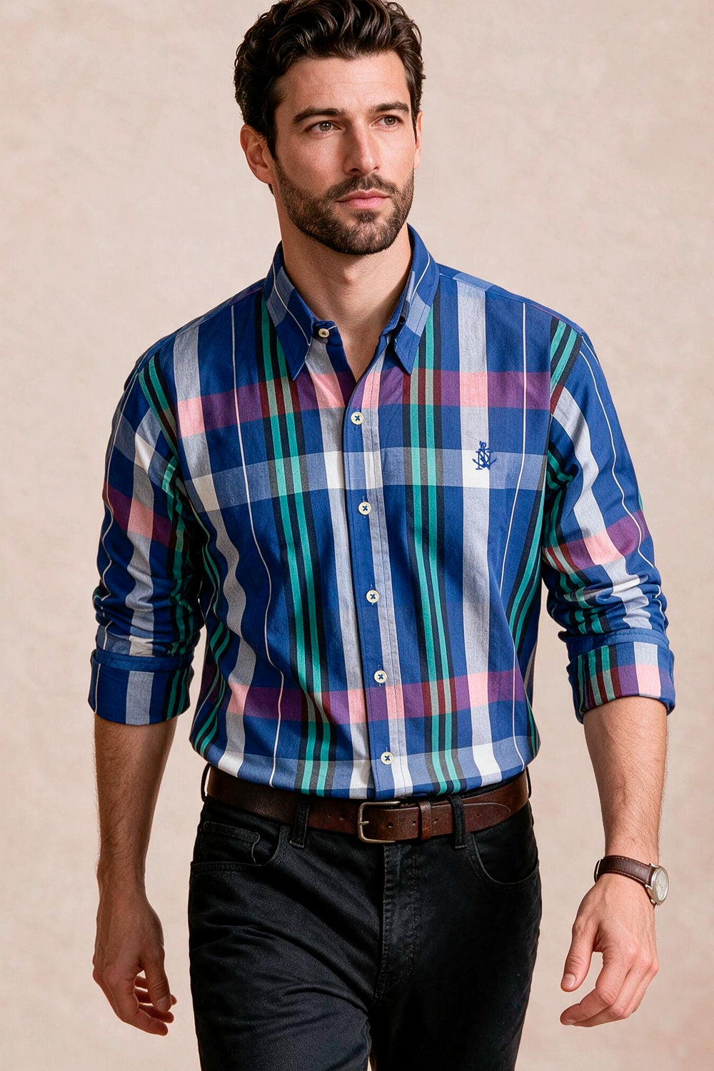 Camisa Navigation Cuadros - Regular Fit