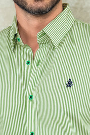 Camisa Green Ocean - Slim Fit - Algodón