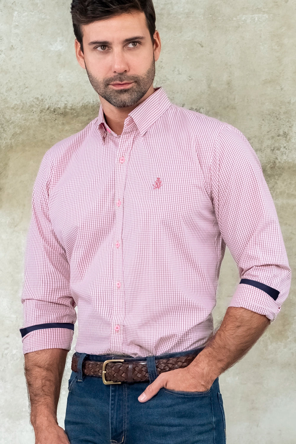 Camisa Ocean Cuadros - Slim Fit - Algodón
