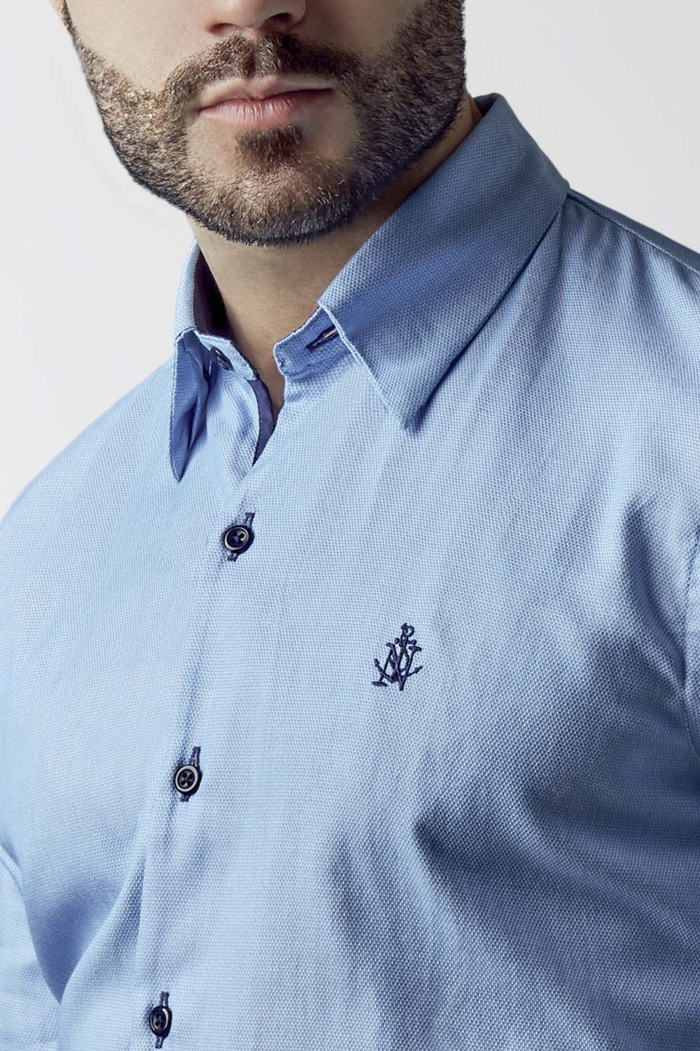 Camisa Royale - Slim Fit - Algodón Dobby