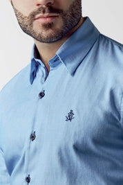 Camisa Royale - Slim Fit - Algodón Dobby