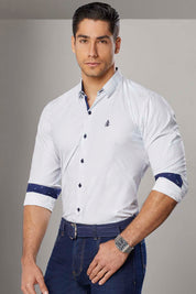Camisa Navigation Contraste - Slim Fit